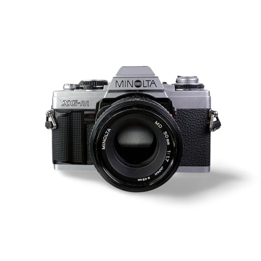 Minolta XG‑M 35mm Film Camera – MD 50mm F/1.7 Lens, Serviced Classic SLR With Extras, Ready to Shoot - Etsy