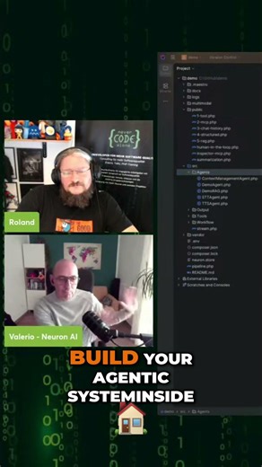 Build Your Agentic System Inside Your Application #shorts