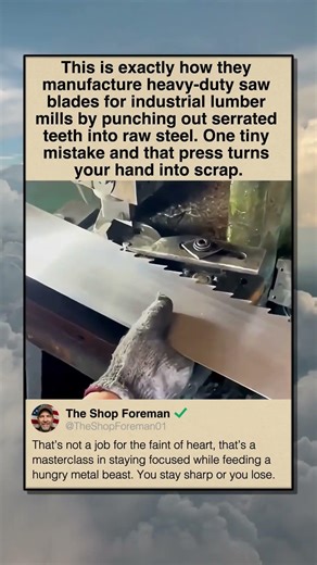 HOW INDUSTRIAL SAWS ARE BORN