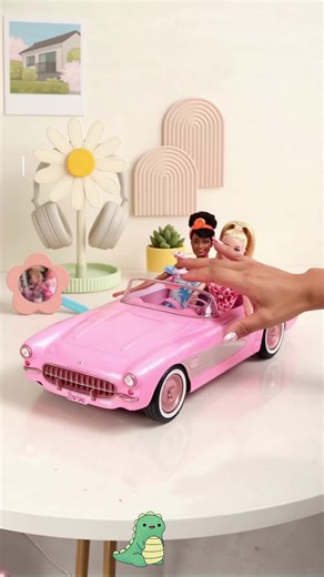 pink corvette convertible remote car buat barbie, yang mau beli bisa check link ku! #dinokidsshop #affiliatetiktok #moots? #affiliatepemula #fypage #kontenkreator #fyp #mainananak #barbie #barbiecar