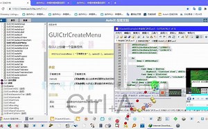 GUICtrlCreateMenu 在GUI上创建一个菜单控件. GUICtrlCreateMenu ( "子菜单文本" [, menuID [, menue