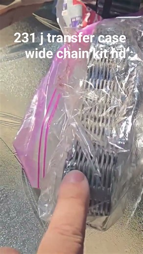 tj 231 j transfer case wide chain hd kit#offroadoverland