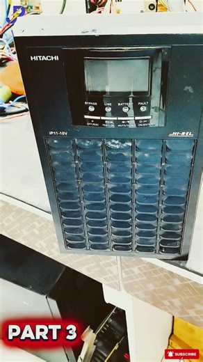 Online 10kva Hitachi finch model Fan problem solve