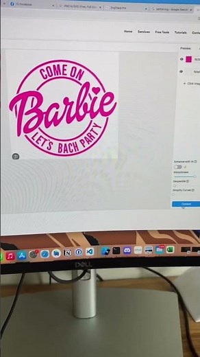 Best way to convert any png to svg for free. #tutorial #png #svg #svgtrace