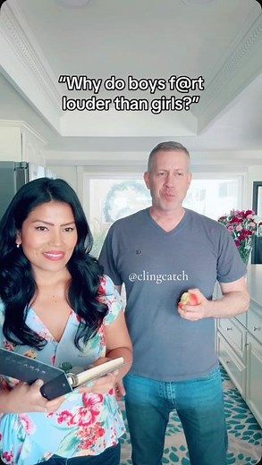 Guess now we know😅 #dadjokes #husbandwifecomedy #fart #speaker #clingcatch #fyp SC:jeremy_littel