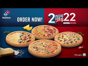 Domino's Half & Half - Twice The Flavors, Dough-ble The Value