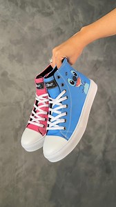 2.7K views · 40 reactions | Foi aqui que pediram um tênis do Stitch? 來 Com certeza ele não poderia faltar em nosso catálogo!  A junção do seu personagem preferido e conforto incomparável você só encontra aqui na Stamp It.  Garanta já o seu, acesse www.stampit.com.br  #stampit #tenis #tenisestampado #stitch #lilostitch #tenisstitch | Stamp It | Facebook