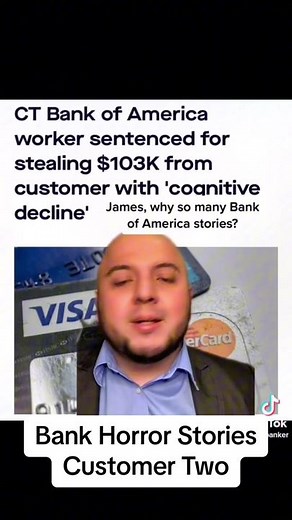 Bank Horror Stories - Customer/Victim #2. Former Bofa employee tell all so you can learn to not become a victim of bank fraud.