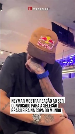 Veja qual foi a reação de Neymar ao ser convocado para a Copa do Mundo 2026