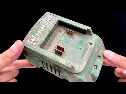 Don’t Throw Away Your Damaged Battery Charger Base Until You See This! 🔥