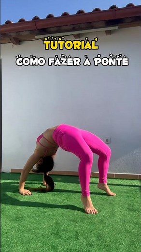 TUTORIAL COMO FAZER A PONTE | EXERCÍCIO FÍSICO | QUALIDADE DE VIDA