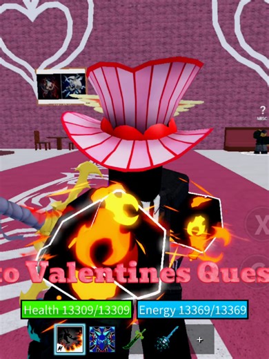 Valentines Quest in Blox Fruits Script #fyp #fyppppppppppppppppppppppp #roblox #bloxfruitscript #valentinesday