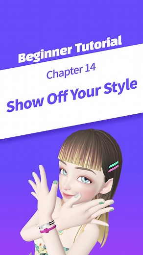 Discover Your Style with ZEPETO Beginner Tutorial Chapter 14