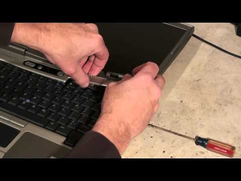 Dell Latitude d610 CPU & Memory Upgrade Video #1