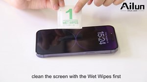 Ailun Screen Protector for iPhone 14 / iPhone 14 Pro [6.1 Inch] Display 3 Pack Tempered Glass, Sensor Protection, Dynamic Island Compatible, Case Friendly