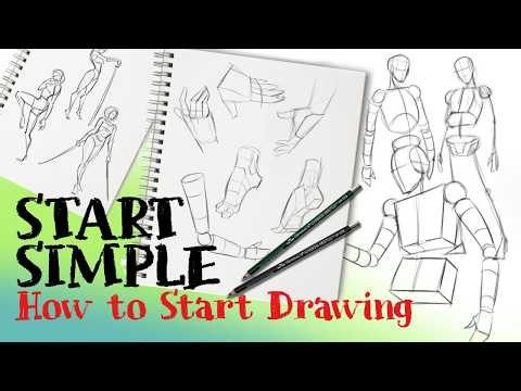 How to Start Drawing(Without Overcomplicating It)