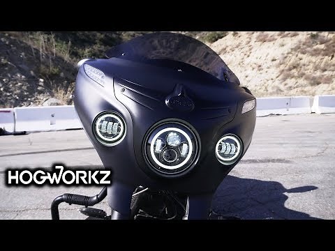 Indian Chieftain | HogWorkz Headlight Installation