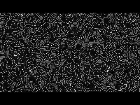 1 Hour of Dark Abstract Height Map Pattern Loop Animation | QuietQuests