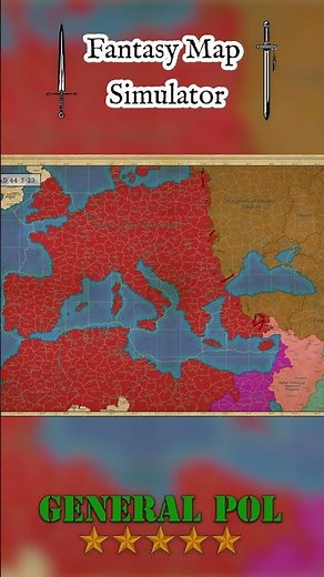 The Rise and Fall of Rome in Fantasy Map Simulator