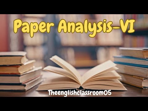 PAPER ANALYSIS
