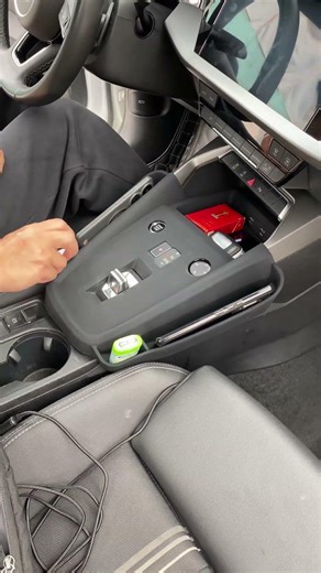 Center Console Gear Panel Protection Cover Storage Holder for Audi A3 8Y 2021-2024