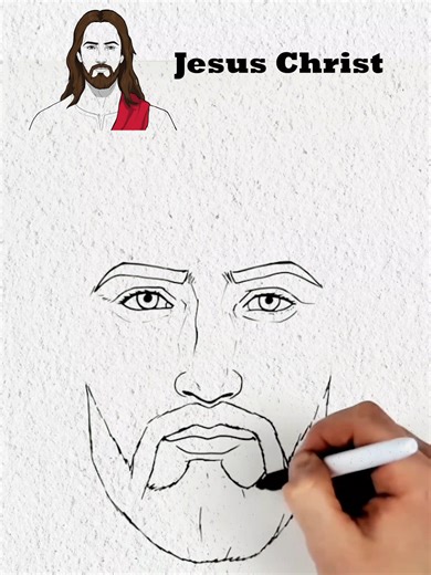 How To Draw Jesus Christ: Step-by-Step Guide