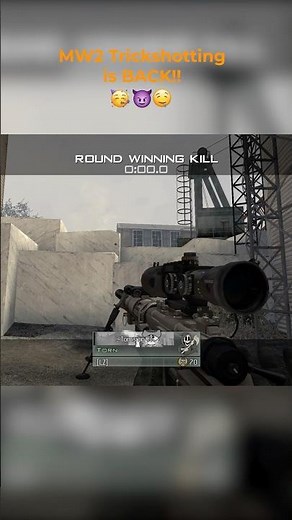 MW2 Trickshotting is BACK and it's INSANE #nostalgia #cod #trickshots