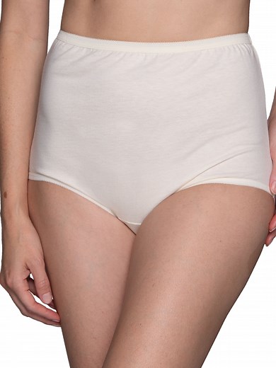 Vanity Fair Lingerie Women's Perfectly Yours Tailored Cotton Full Brief Underwear