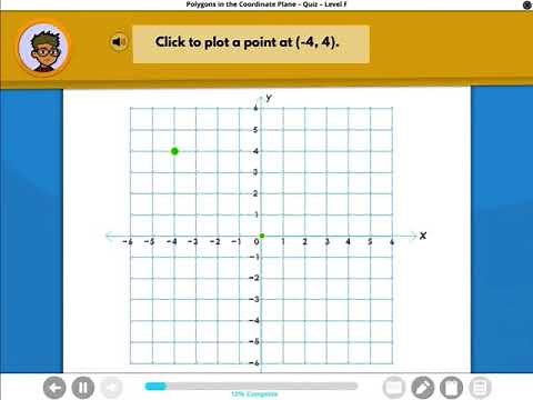 Polygons in the Coordinate Plane Level F