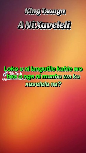 King Tsonga - A Ni Xaveleli: Tsonga Disco Hit