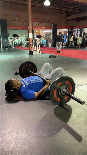 Weighted Glute Bridge Movement