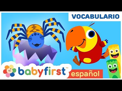 Colores en español para niños y huevos sorpresa | Pandilla de Colores | Babyfirst tv español