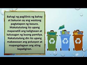 WINS - Wastong paraan ng paghihiwalay ng basura