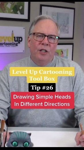 Level Up Cartooning on TikTok