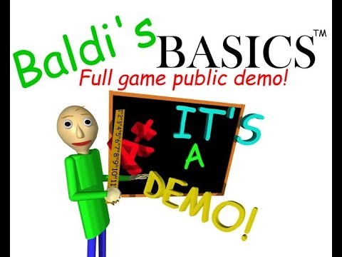 This Mod Was Extremely Hard!!! Baldi's Basics Full Game Public Demo