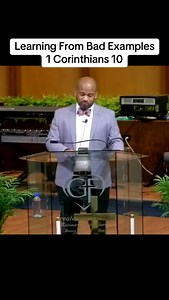 Learning from Bad Examples - 1 Corinthians 10. #sundayschool #bcharvezministries | Billy Charvez Russell