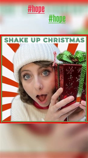 @hopeleadsinger on Instagram: "I know you’re out there… “Shake Up Christmas” 🎄Hope Gerson (Train Cover) #hope #train #cover #christmas #newmusic"