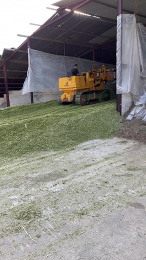 Operating a Front Loader for Hay Transport