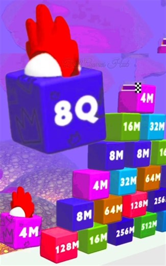 NEW CUBE UNLOCKED! 😱 | Happy Cubes 2048 – 8Q Reveal #shorts