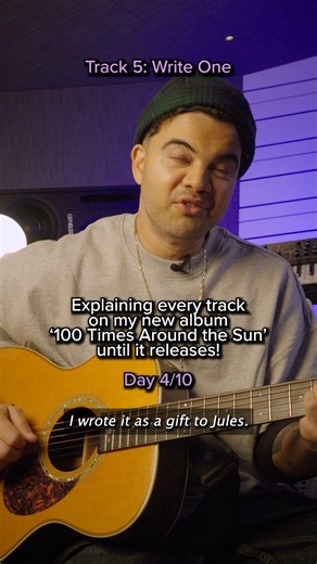 49K views · 1.3K reactions | Day 4 is about Write One, one of my favourite ballads I’ve ever written. Only one week until my new album, ‘100 Times around the Sun’ is out! ☀️⚡️ | Guy Sebastian | Facebook