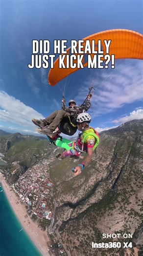 Did he really just kick me?! Short answer… yes. Long answer… it was actually him helping. I swear. This was only my second time jumping with a BASE rig, so yeah, I was a little nervous. And to make it more exciting, the higher launch was closed because of clouds, so we had to go lower than planned. Still safe. Just less room for hesitation. Jamie knew that the second we cut away, I needed to turn over and deploy quickly. So when I didn’t flip fast enough, he gave me a little “encouragement.” Aka