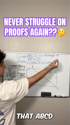 Secret to solving all proofs EXPLAINED🤯🤫#shorts #math