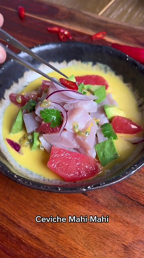Découvrez le Ceviche Mahi-Mahi 2.0 !
