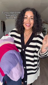 Don’t be afraid to wear color! 🛍️comment STYLE 268 for links to all these sweaters! Some of these would also be so cute for Valentine’s Day!!!! I love a basic color but colorful outfits are just so fun! They make me so happy and bring me so joy! Hope this inspires you! Love you bye! #midsizestyle #curvyfashion #amazonfinds #plussizestyle #outfitinspiration | Veronica Freund - Body Neutral & Positive Fashion
