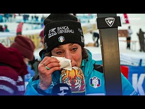 Federica BRIGNONE, che emozione! In lacrime dopo il rientro in pista a 300 giorni dall'infortunio
