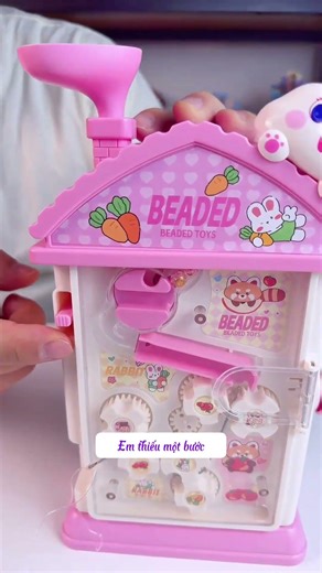 Fun beaded bracelet making machine #diy #funny