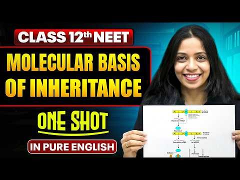 MOLECULAR BASIS OF INHERITANCE | Class 12th ONE SHOT | Complete NEET Botany in Pure English