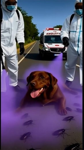 Dog Covered in Bugs on the Road – Heart-Touching Rescue Moment