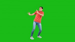 Scared Man Screaming Panic Chroma Key Stock Footage Video (100% Royalty-free) 1090491775 | Shutterstock