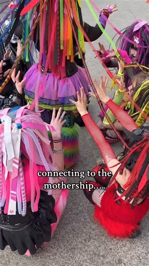 𝗔𝗻𝗴𝗲𝗹 💜😈 on Instagram: "this is how cybergoths get their colours 😤😤 #rainbowcybergoth #cybergothfashion #alternative #cybergothaesthetic #rainbow"